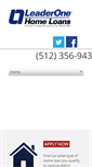 Mobile Screenshot of leader1mortgage.com